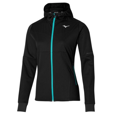 Manga Larga Mizuno Breath Thermo Jacket Mujer Negros / Verdes - Chile M643LBNWZV